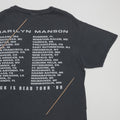1999 Marilyn Manson Rock Is Dead Tour Shirt Detail 8