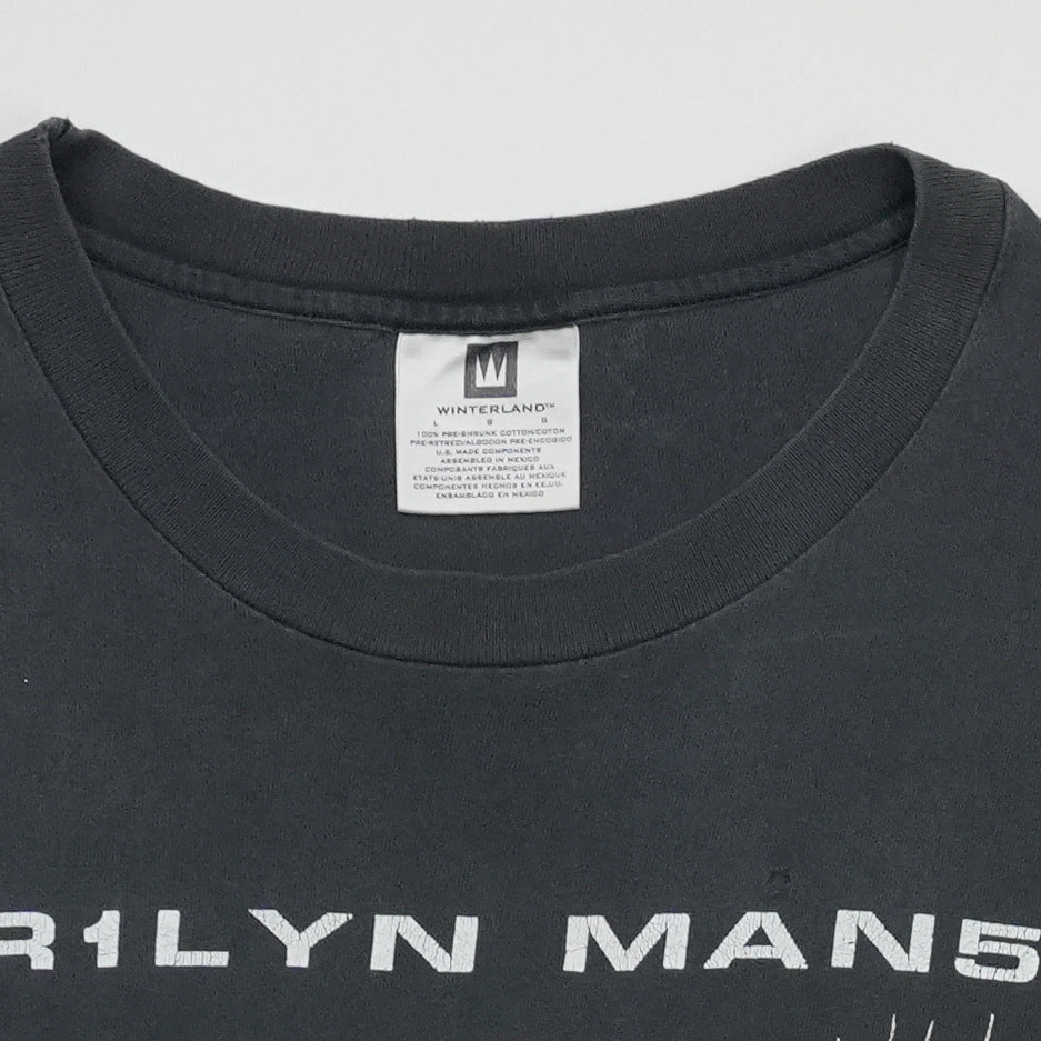 1999 Marilyn Manson Rock Is Dead Tour Shirt Tag