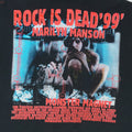1999 Marilyn Manson Rock Is Dead Tour Shirt