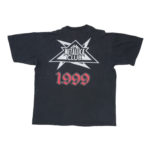 1999 Metallica Metallihead Living to Win Shirt