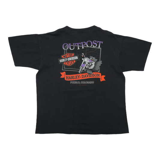1993 Harley Davidson Eagle V Graphic ShirtBack