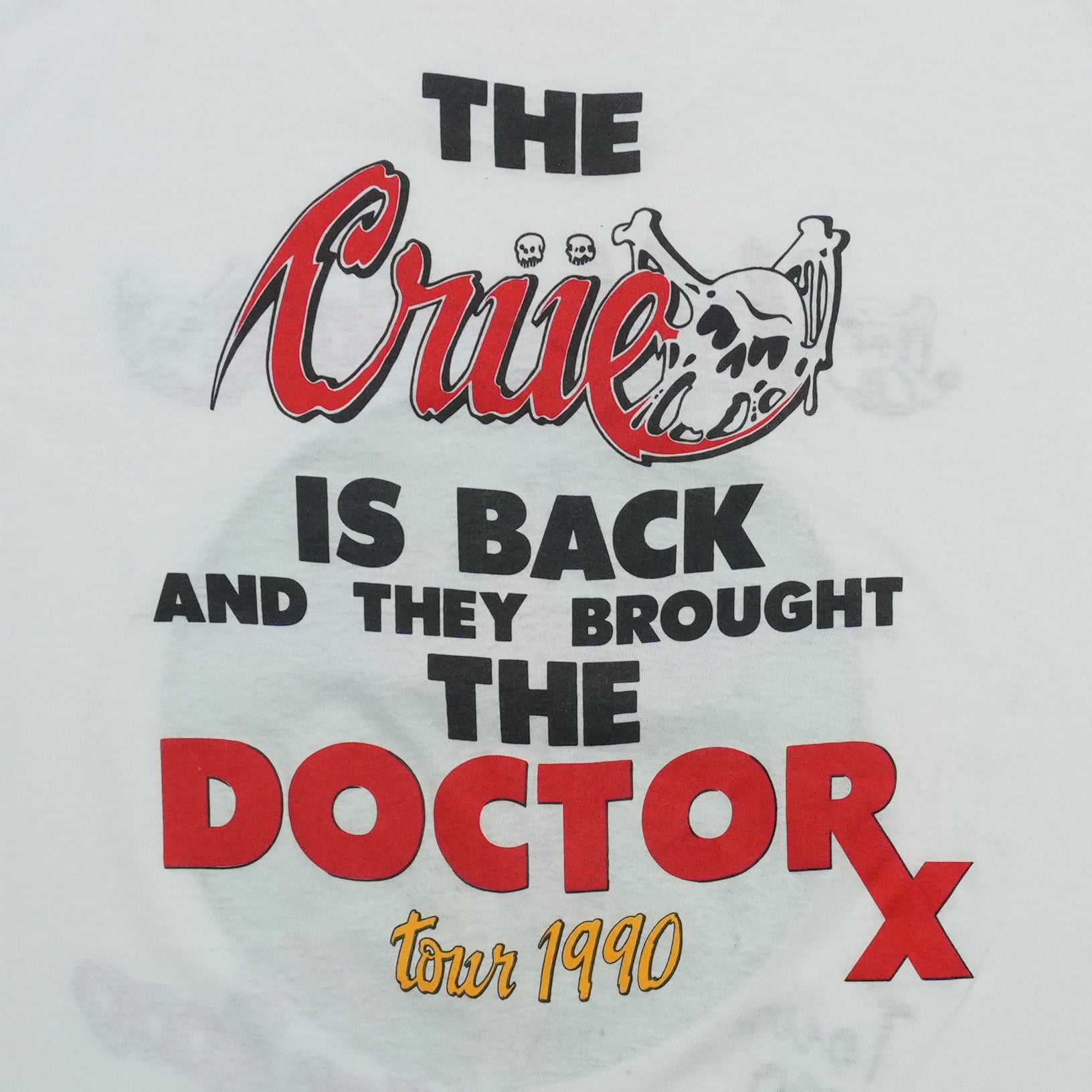 1990 Motley Crue Dr Feelgood Tour Shirt | WyCo Vintage