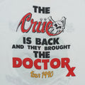 1990 Motley Crue Dr Feelgood Tour Shirt Back Detail 1
