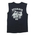 1986 Sturgis Harley Davidson Sleeveless Shirt Back