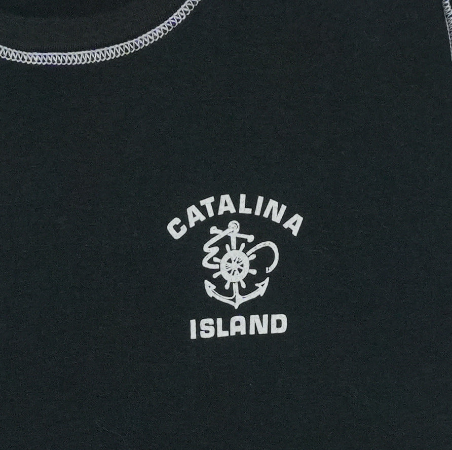 1970s Catalina Island Shirt Front Graphic