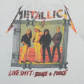 1994 Metallica Live Shit Binge and Purge Shirt Front Detail 1