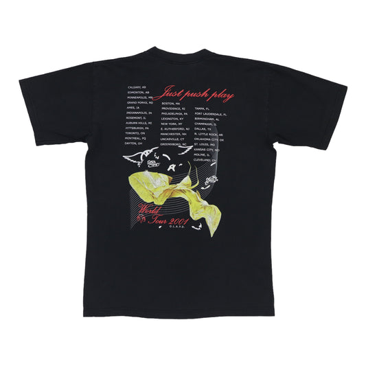2000 Aerosmith Just Push Play Tour Shirt