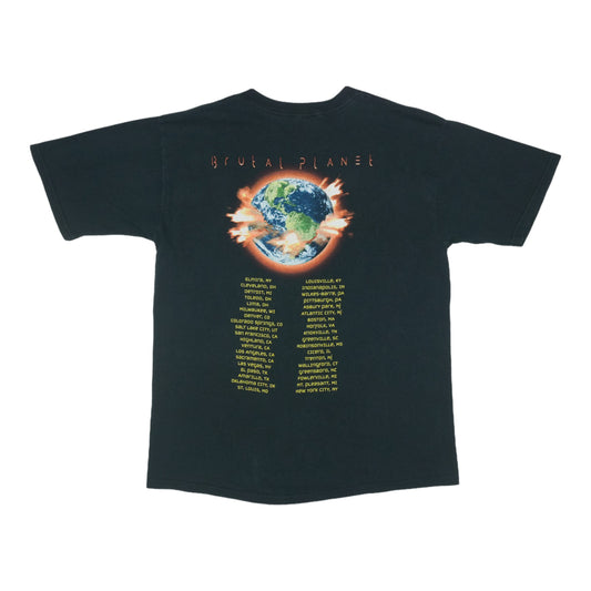 2000 Alice Cooper Brutal Planet Shirt Back