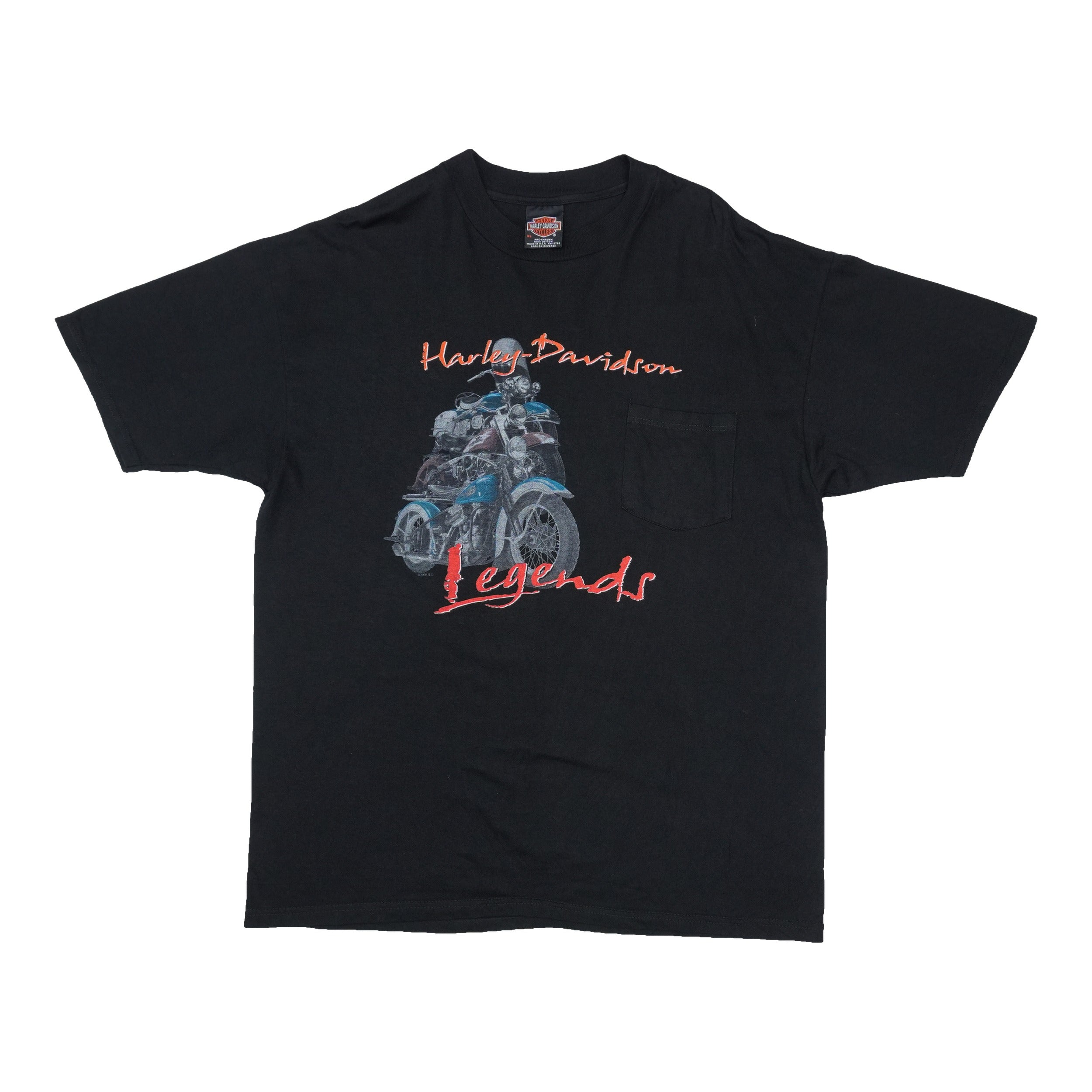Buy 2000 Harley Davidson Legends Shirt - Vintage T Shirt by WyCo
