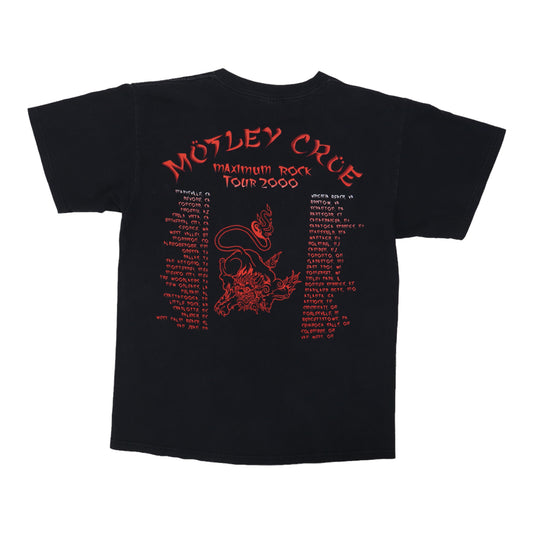 2000 Motley Crue Maximum Rock Tour Shirt