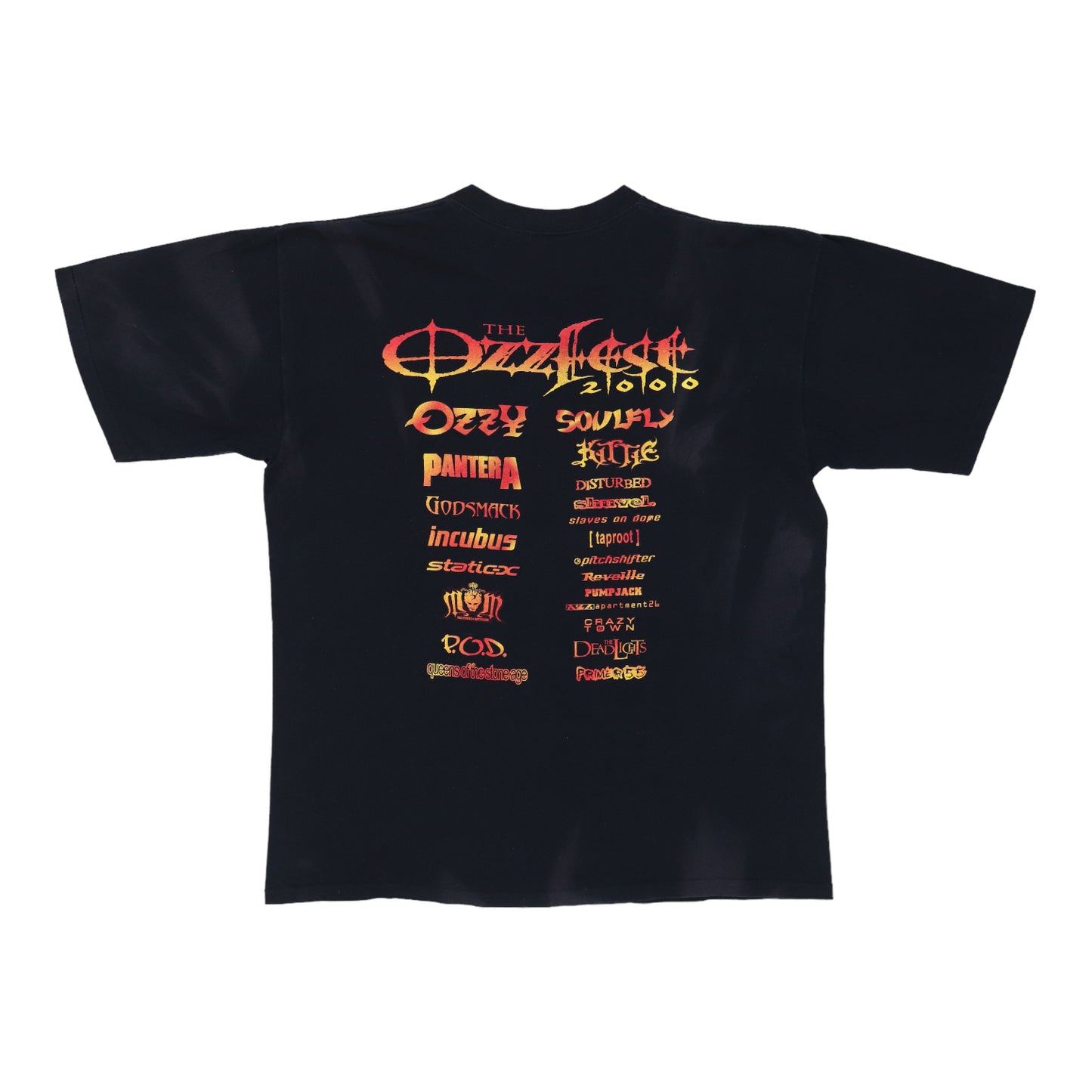 2000 Ozzfest Ozzy Osbourne Tour Shirt
