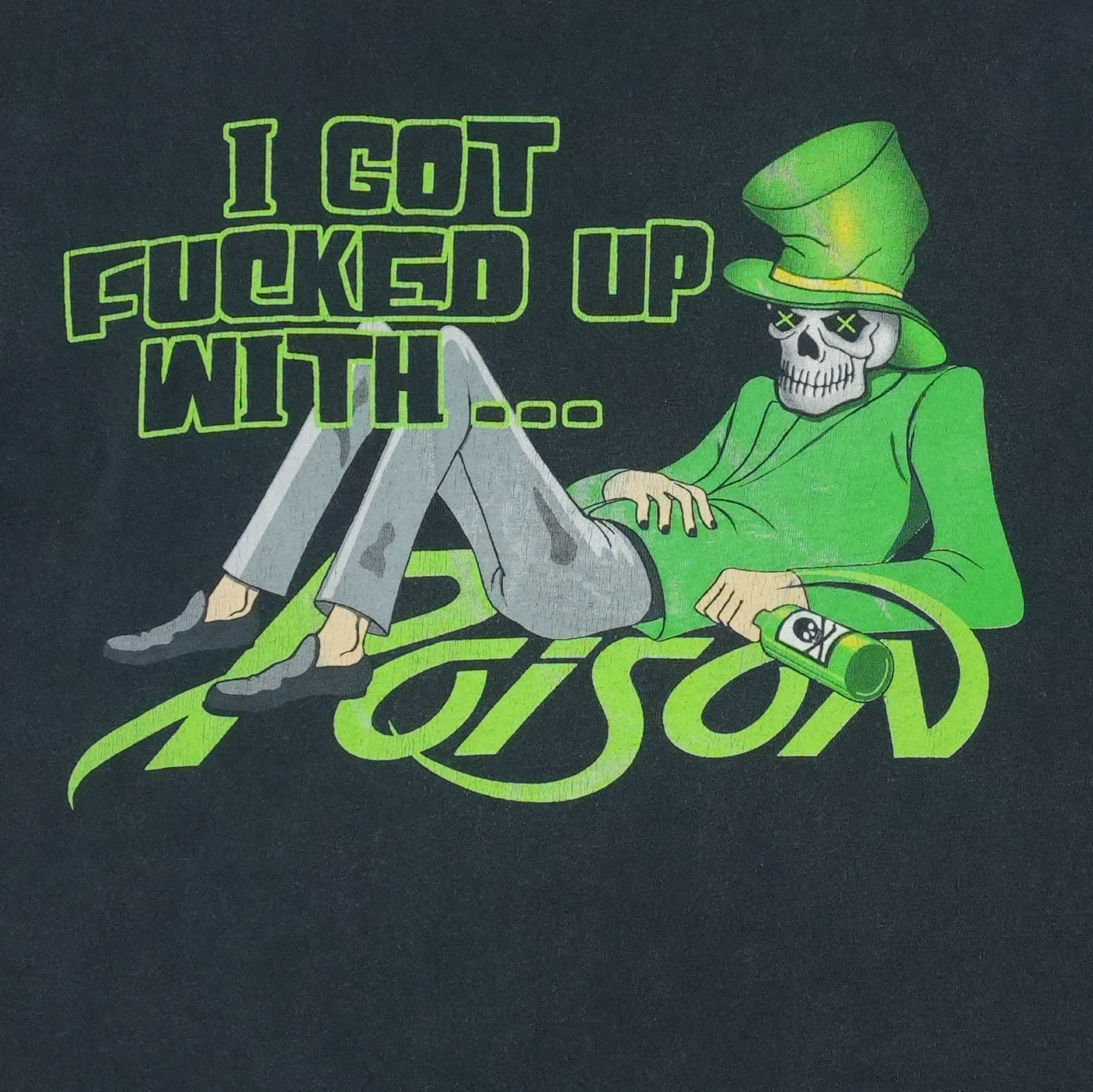 2000 Poison Power To The People Tour Shirt