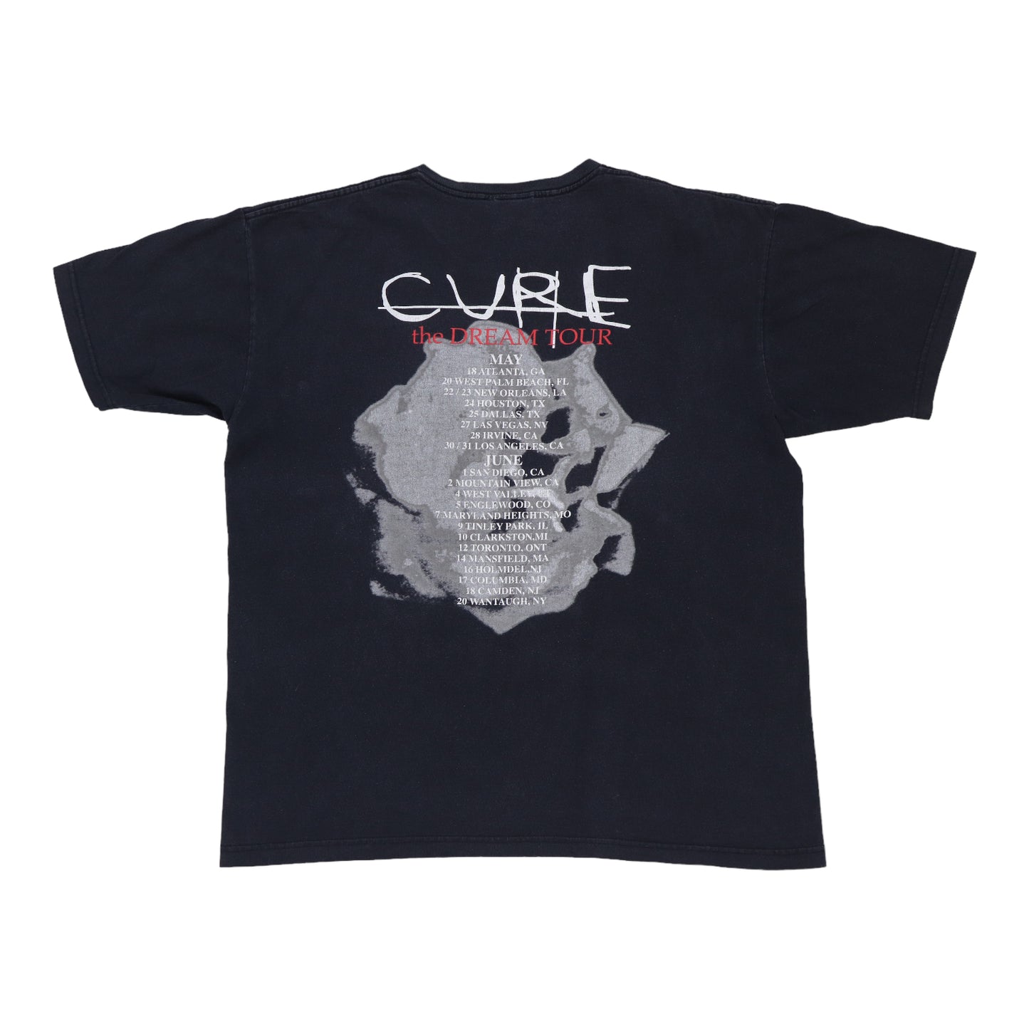 2000 The Cure Dream Tour Shirt