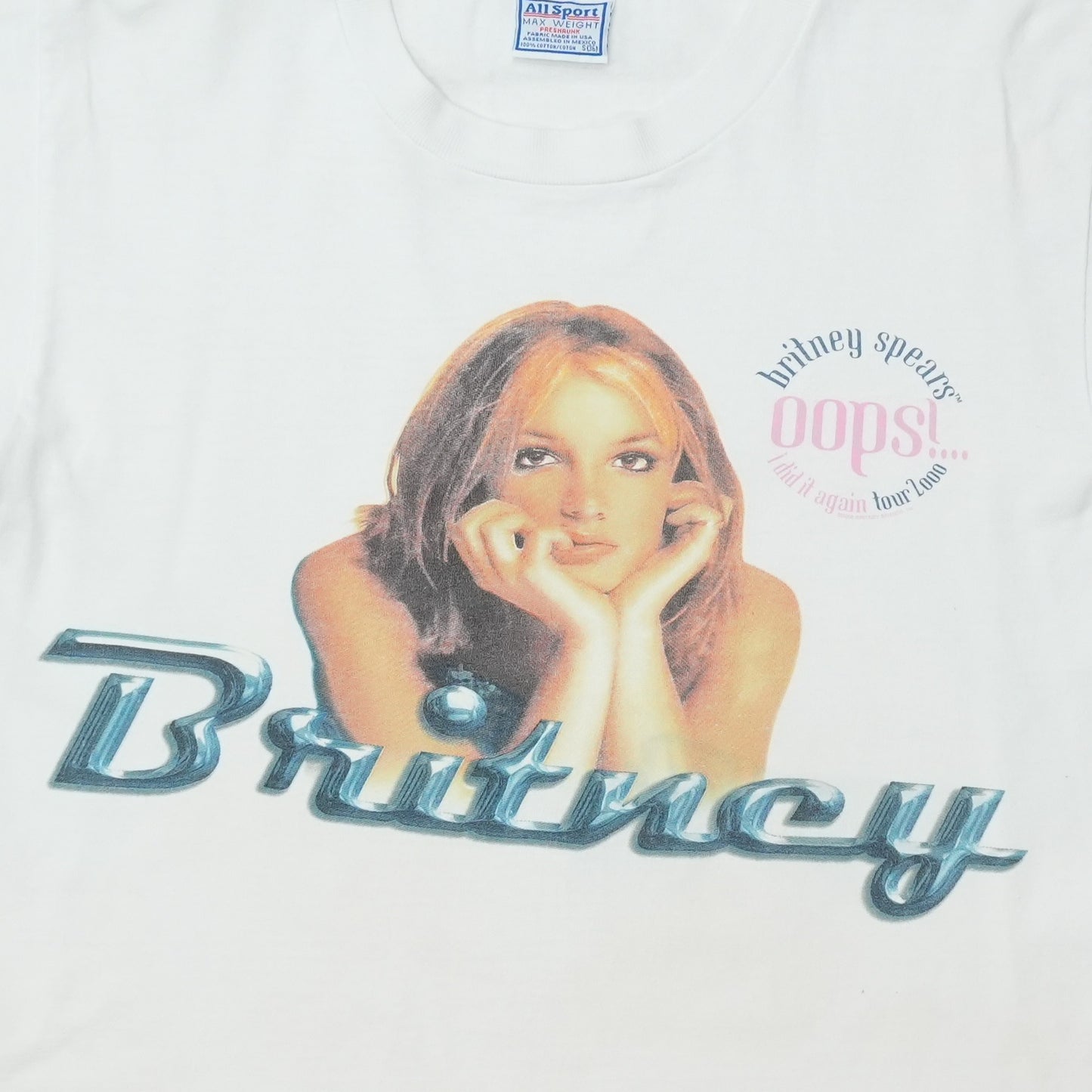 2000 Britney Spears Oops I Did It Again Shirt