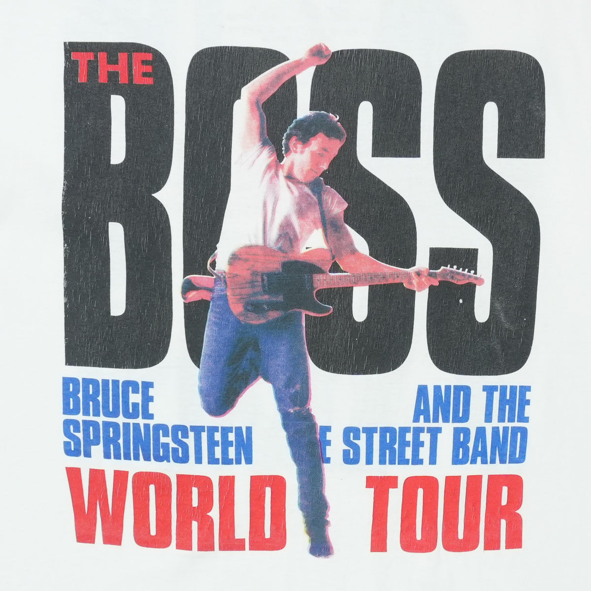 2000 Bruce Springsteen And The E Street Band The Boss Is Back Tour Shirt