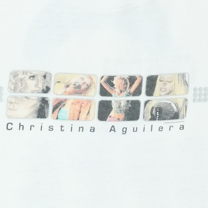 2000 Christina Aguilera World Tour Shirt