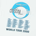 2000 Christina Aguilera World Tour Shirt