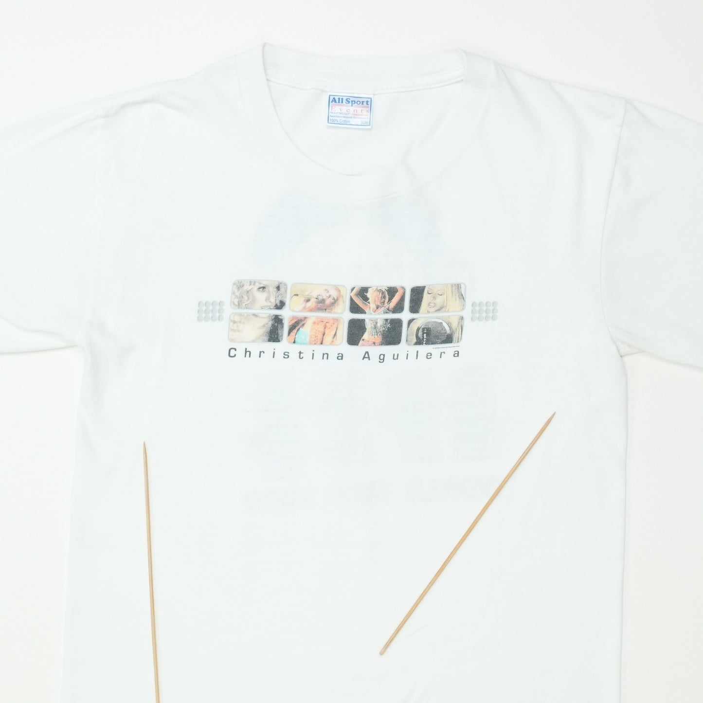 2000 Christina Aguilera World Tour Shirt