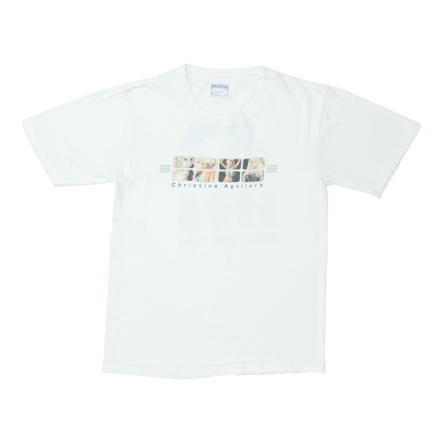2000 Christina Aguilera World Tour Shirt
