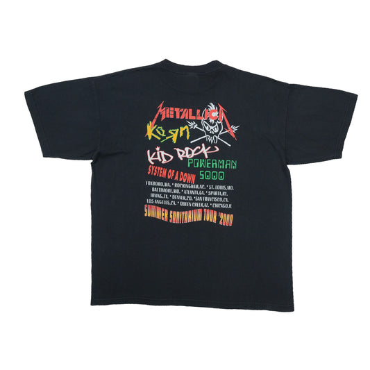 2000 Metallica Summer Sanitarium Tour Shirt