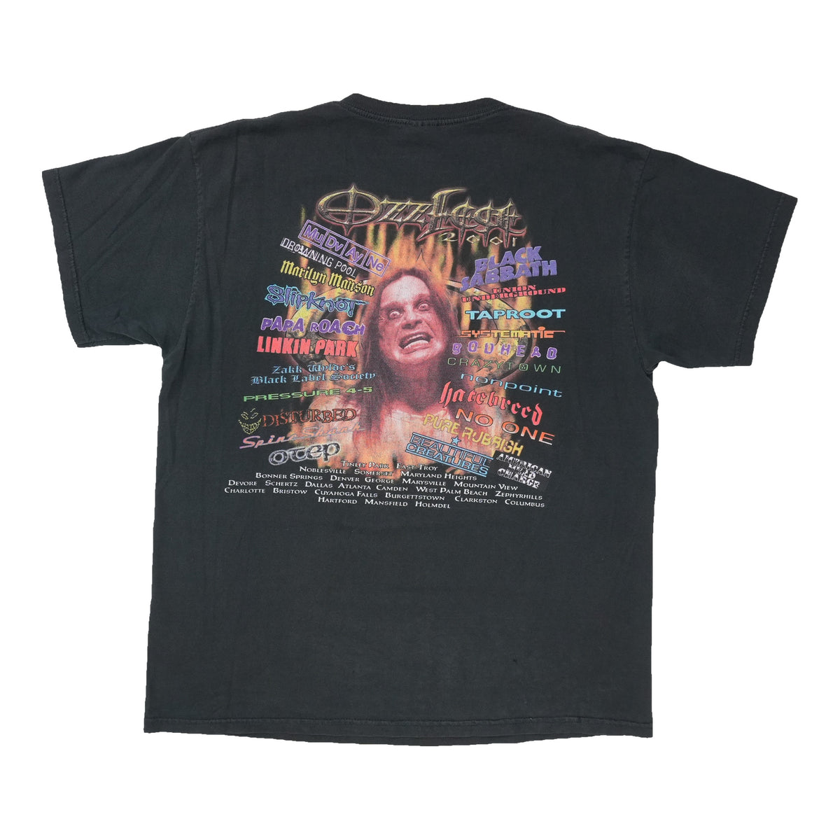 2000 Ozzfest Tour Shirt