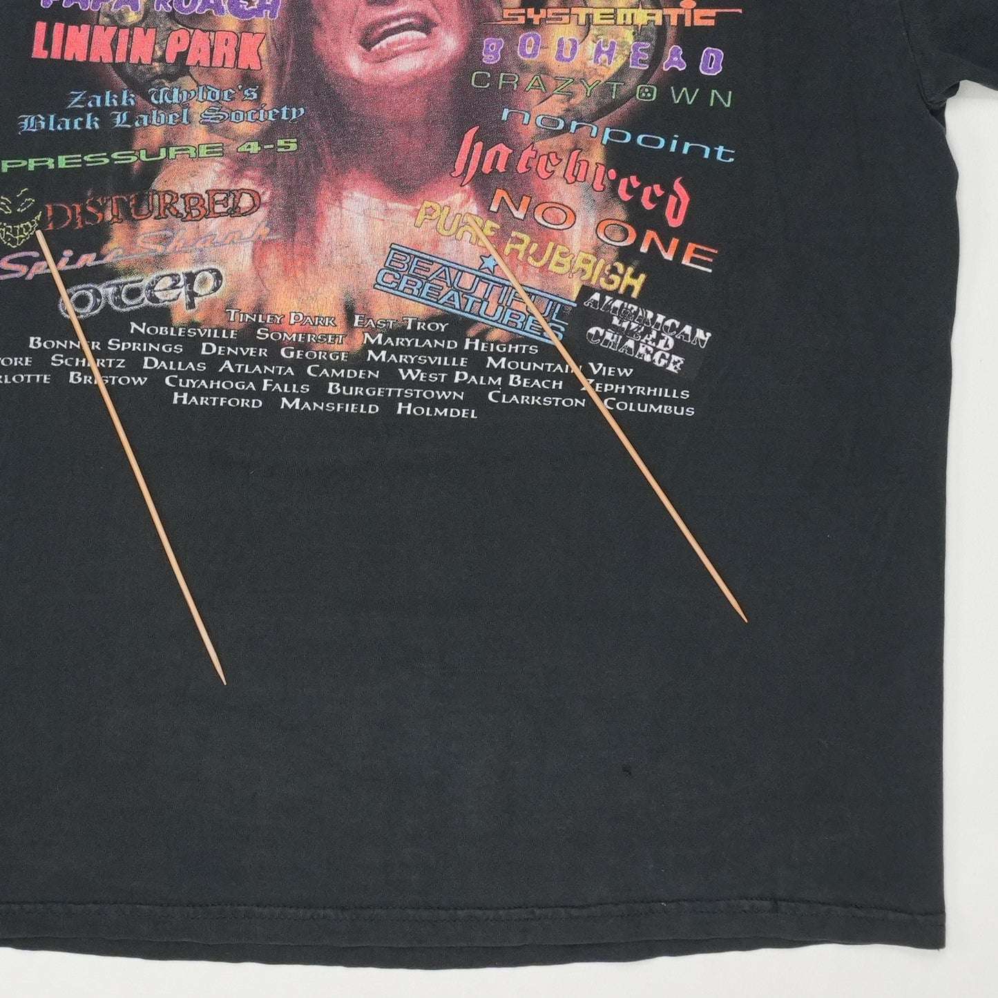 2000 Ozzfest Tour Shirt