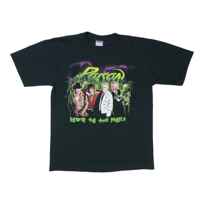2000 Poison Power to the People World Tour Shirt