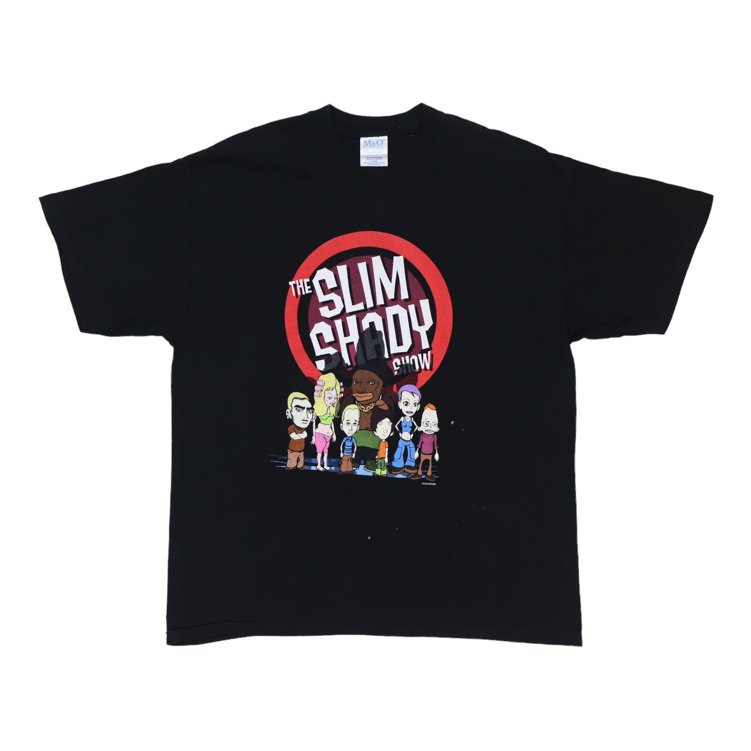 激レア00s THE SLIM SHADY SHOW エミネム Tシャツ M&O 2000 Eminem Slim Shady Show Shirt | Authentic Vintage Tee – WyCo