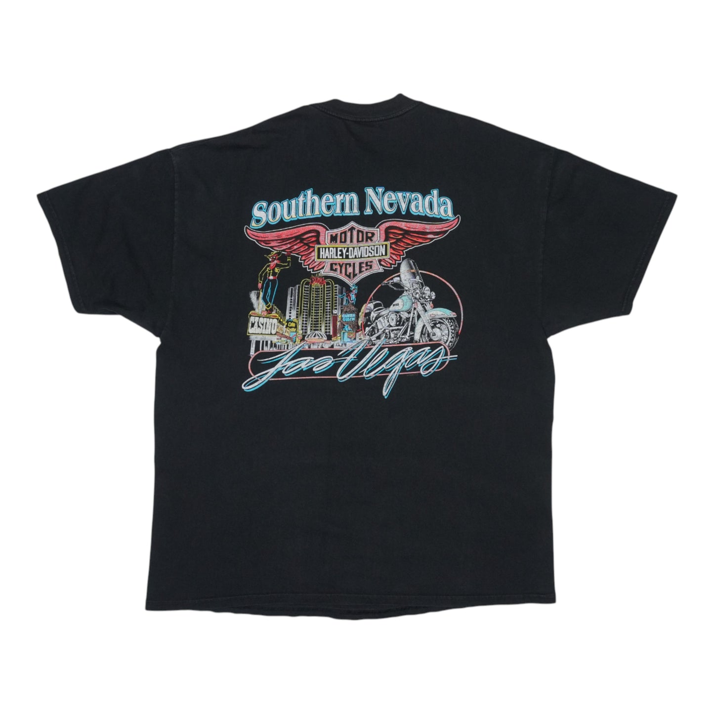 2000 Harley Davidson Skull Southern Nevada Shirt