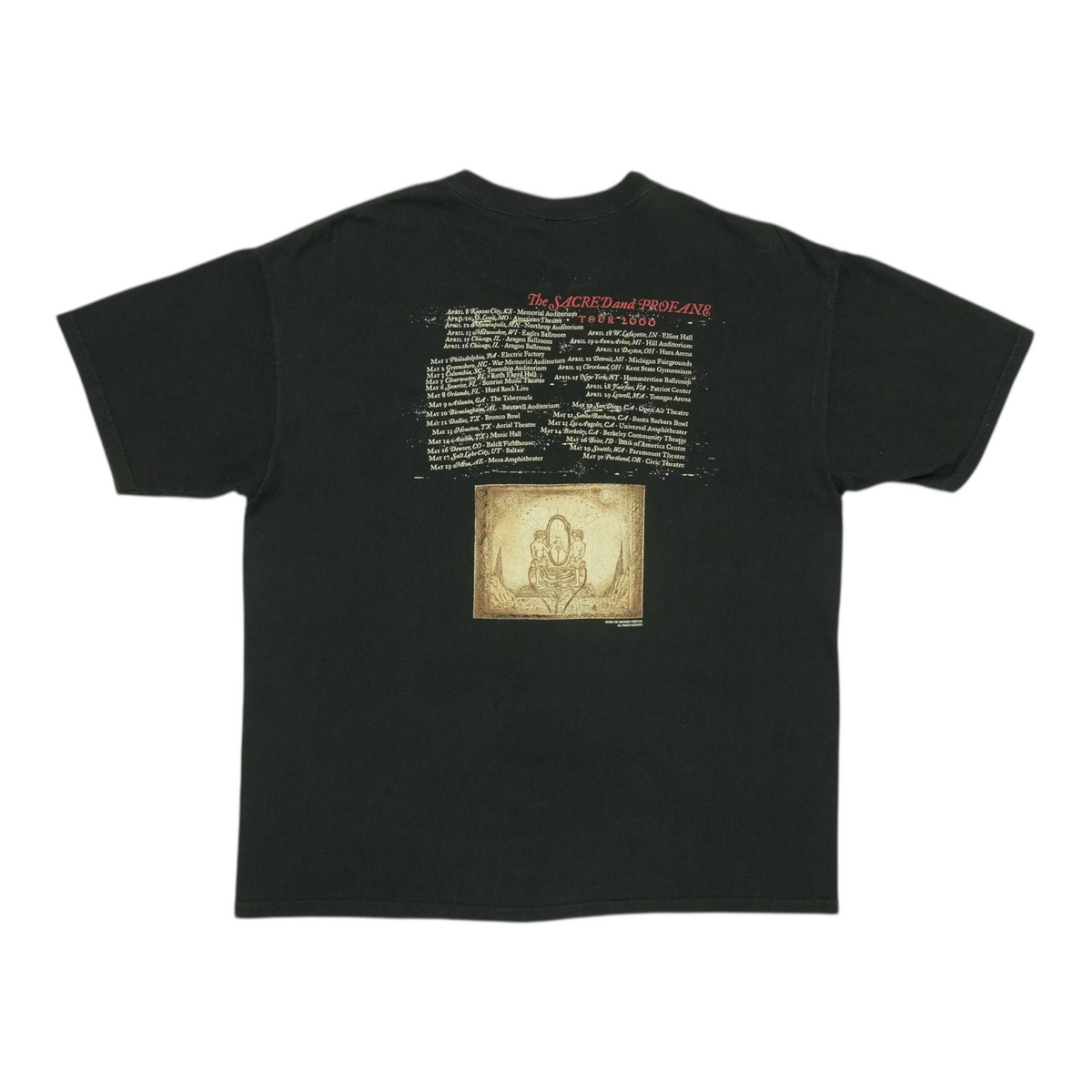 2000 Smashing Pumpkins Machina Tour Shirt | Authentic Vintage Tee 