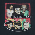 2002 Green Day Blink 182 Shirt Detail