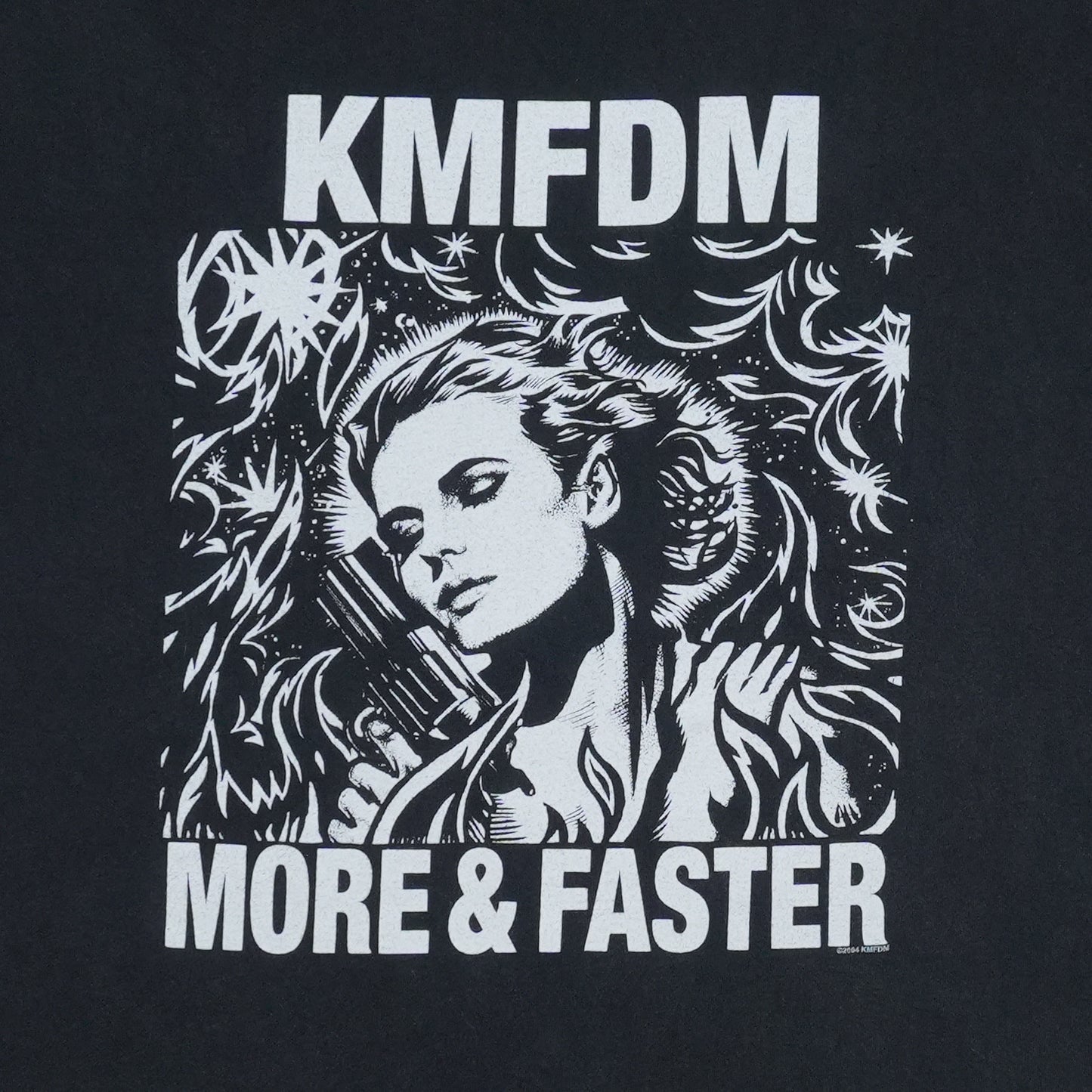 2000s KMFDM More And Faster Shirt