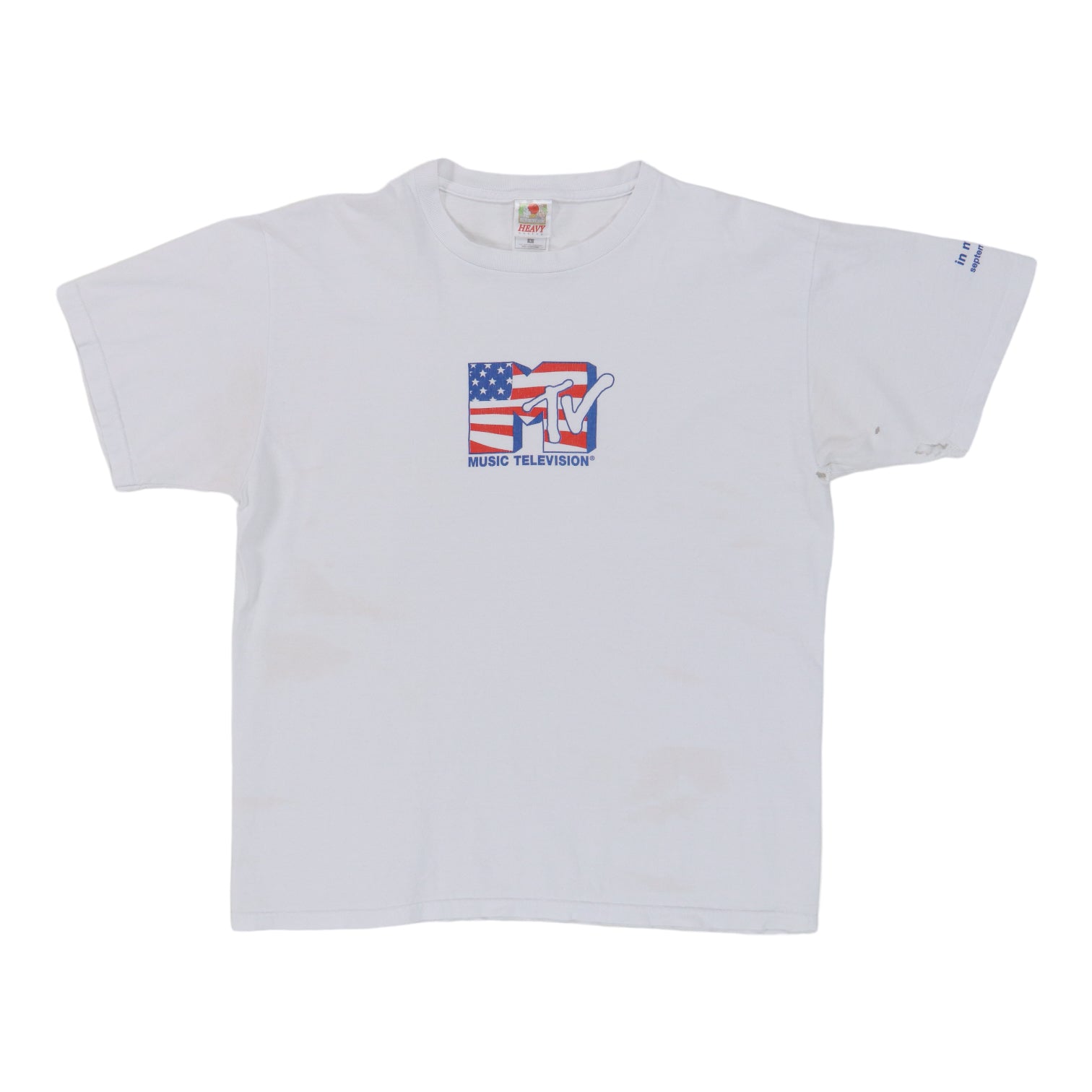 2000s MTV 9/11 Memorial Shirt | Authentic Vintage Tee
