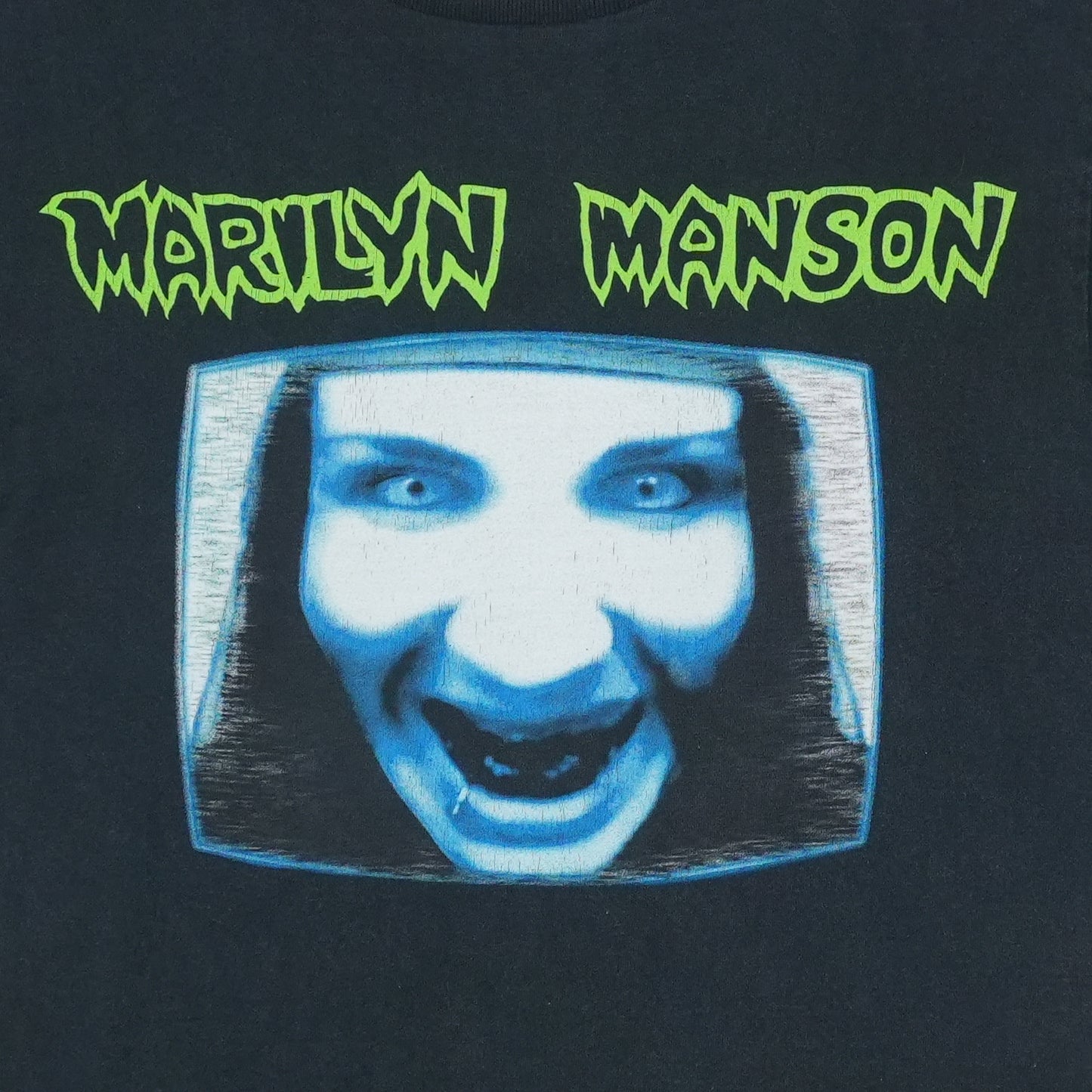 2000s Marilyn Manson TV Face Shirt