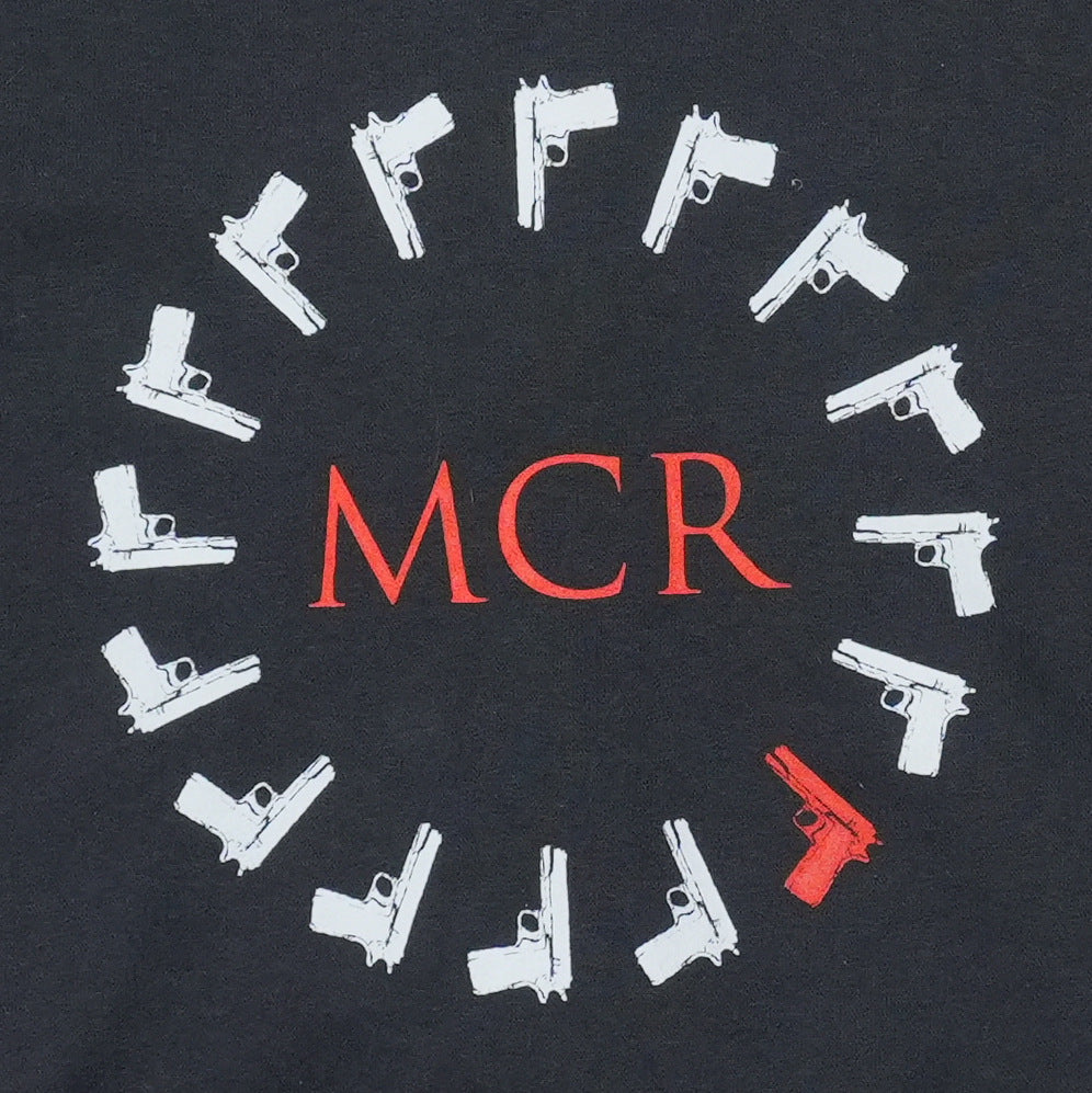 2000s My Chemical Romance Pistols Zip Up Hoodie