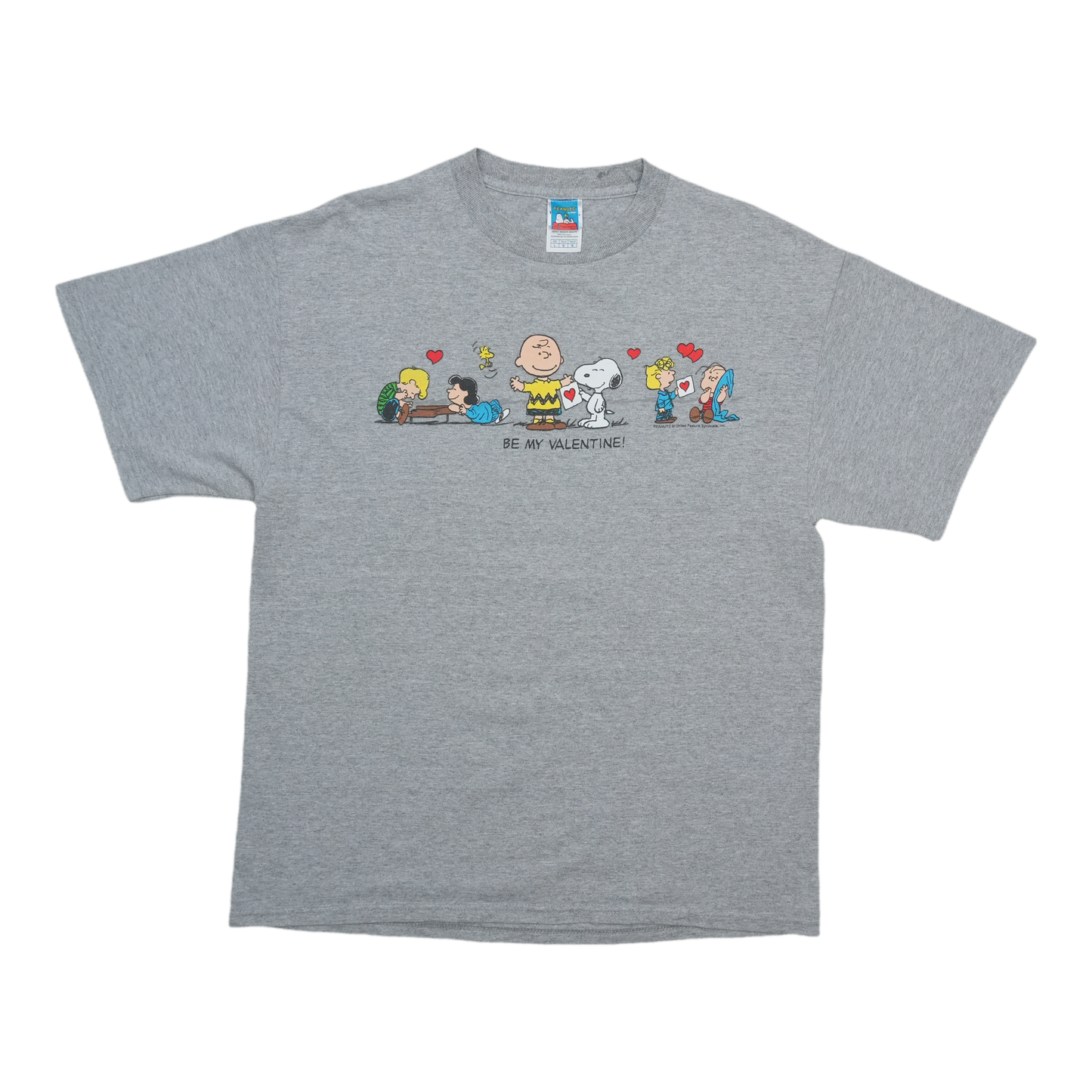 2000s Peanuts Be My Valentine Shirt Front