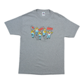 2000s Simpsons Homer Duff Beer Shirt Front