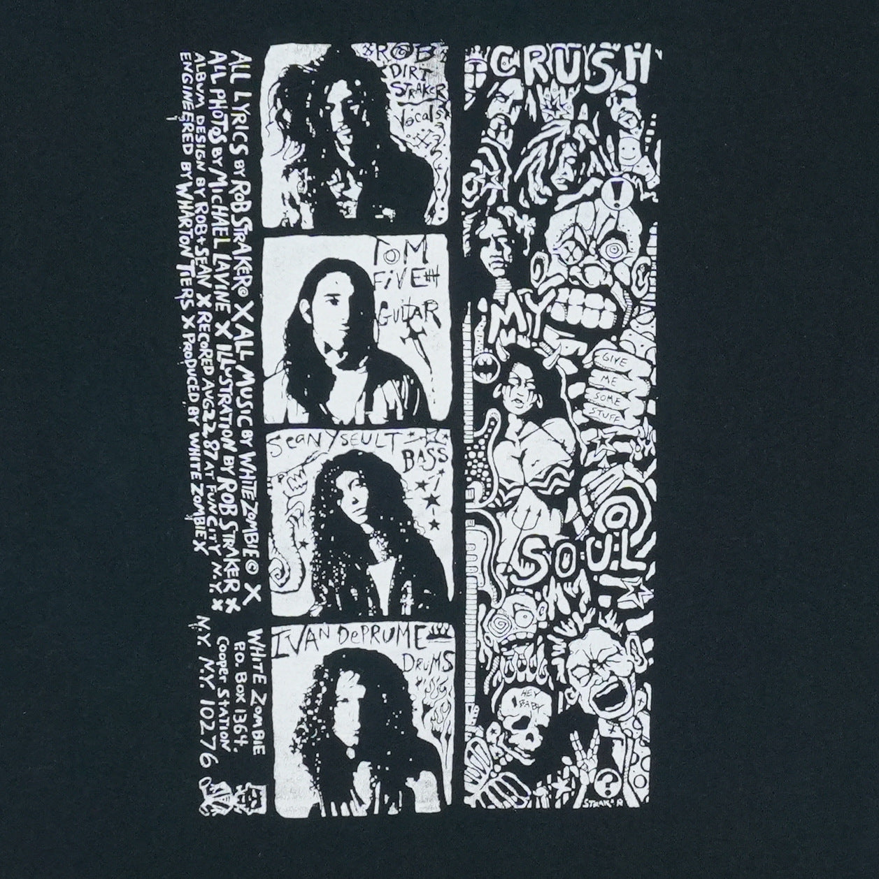 2000s White Zombie Soul-Crusher Shirt
