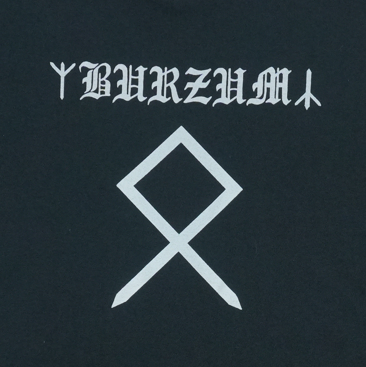 2000s Burzum Rune Shirt Detail 2