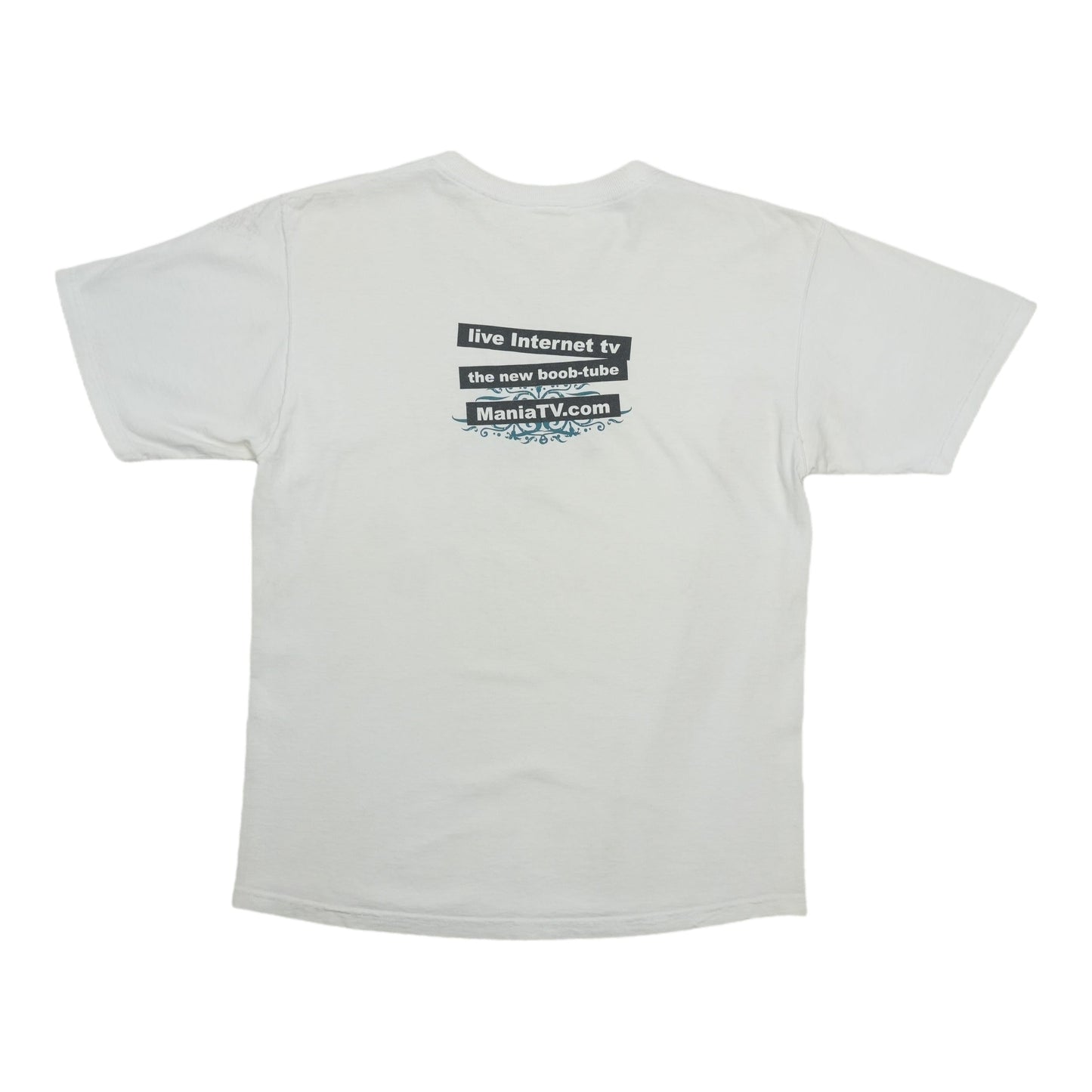 2000s F*ck television ManiaTV Shirt Back
