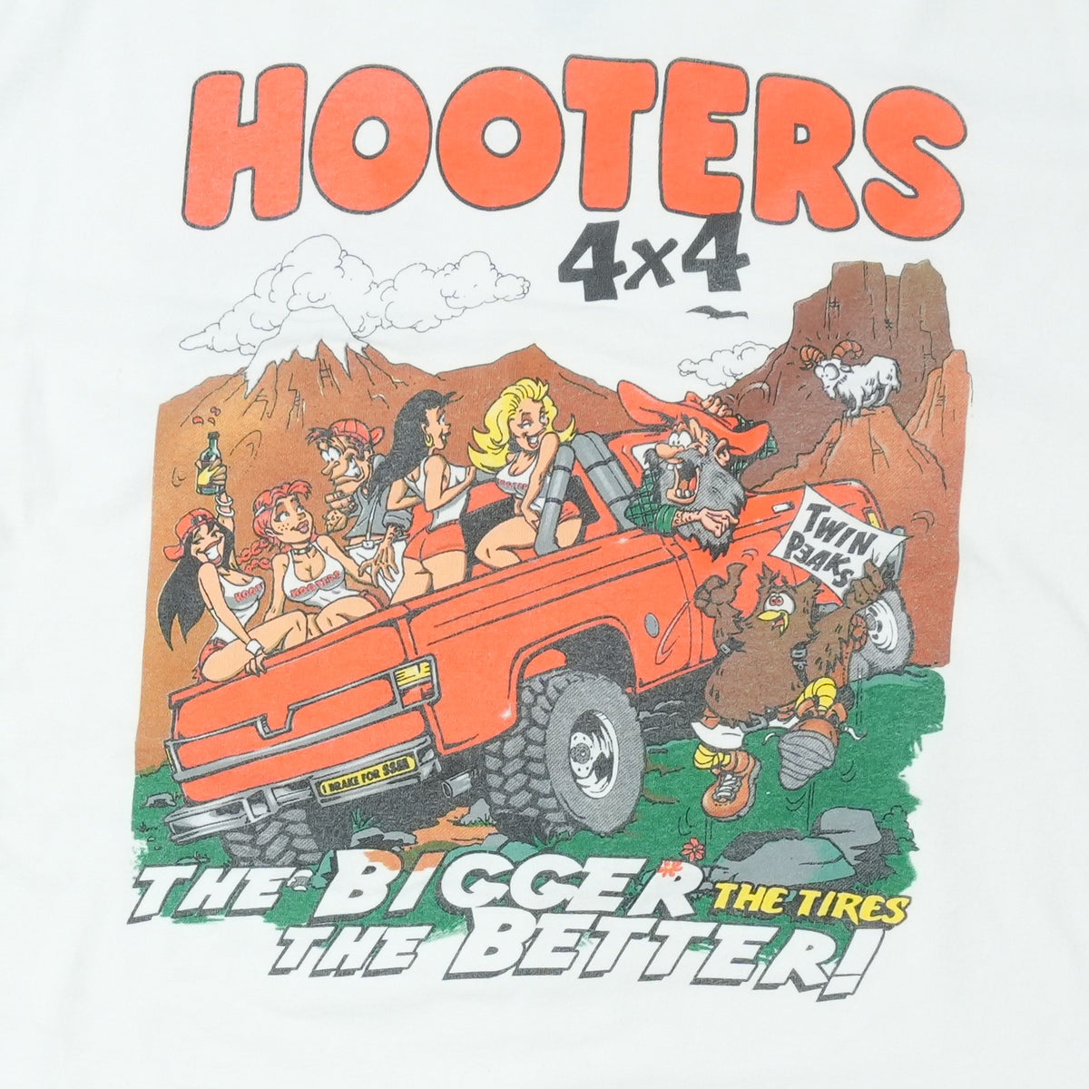 2000s Hooters 4x4 Shirt