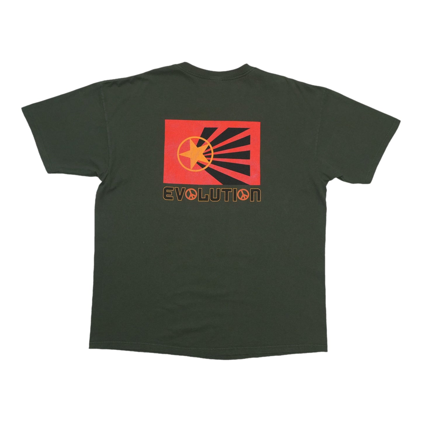 2000s John Lennon Revolution Evolution Shirt Back