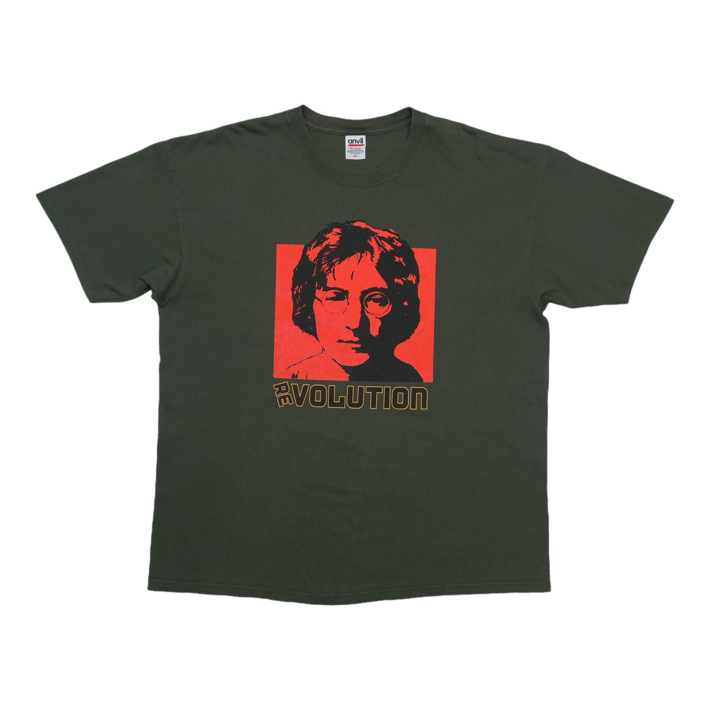 2000s John Lennon Revolution Evolution Shirt Front