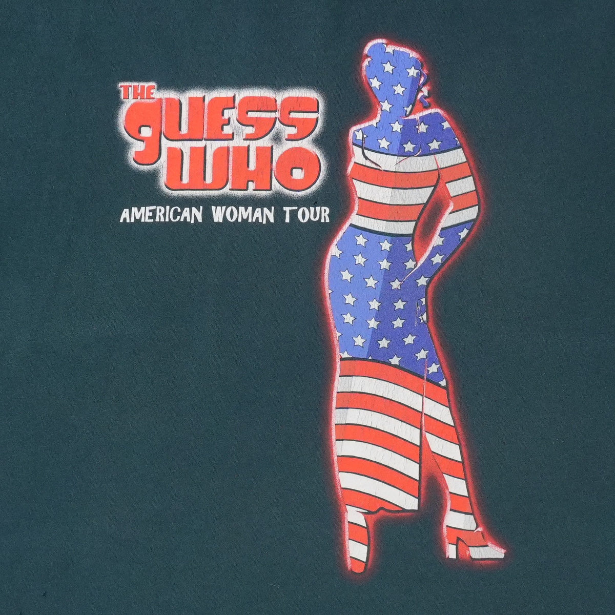 2000s The Guess Who American Woman Tour Shirt