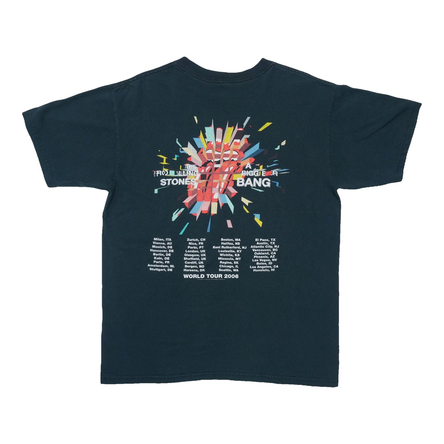 2000s The Rolling Stones A Bigger Bang Tour Shirt