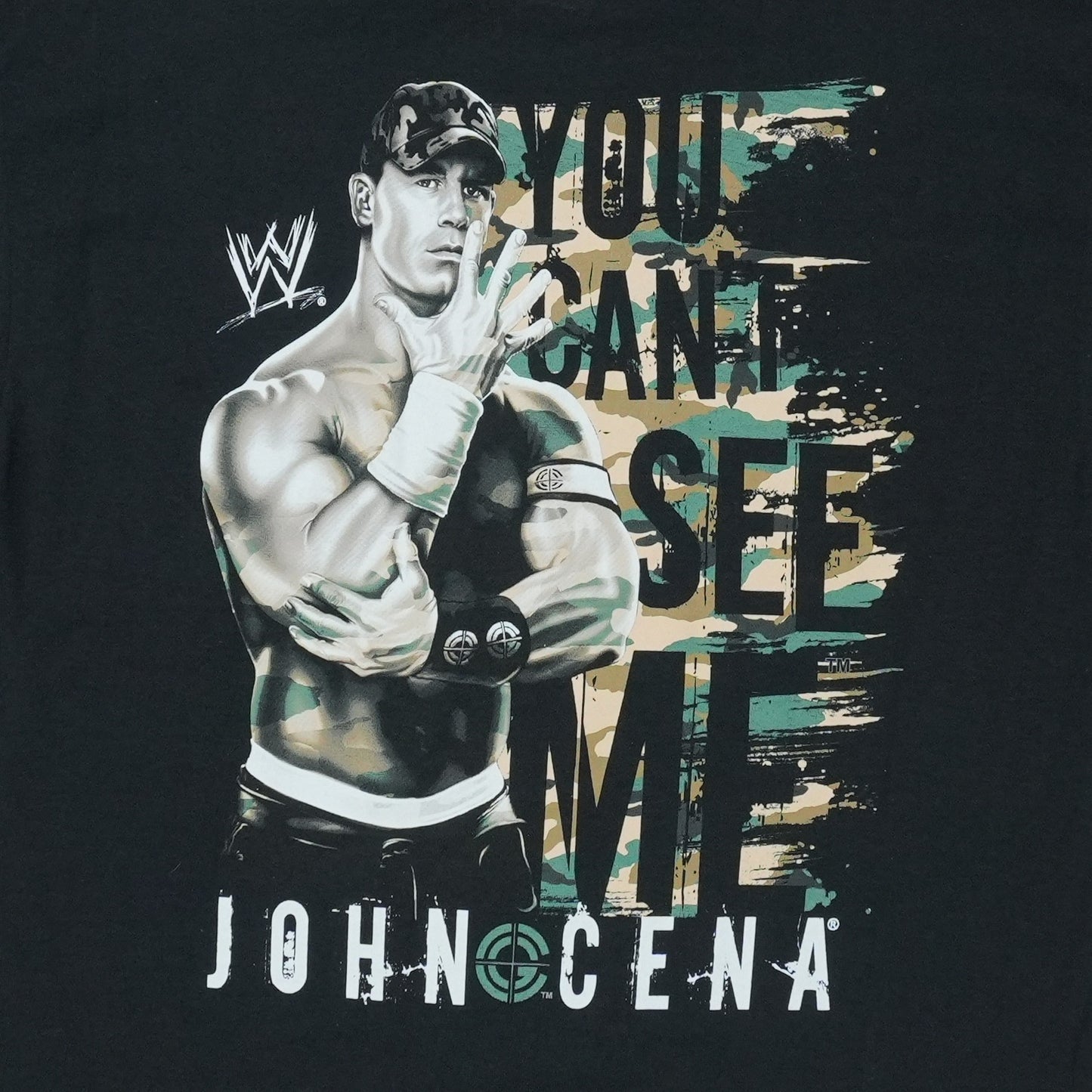 2000s WWE John Cena You Cant See Me Shirt