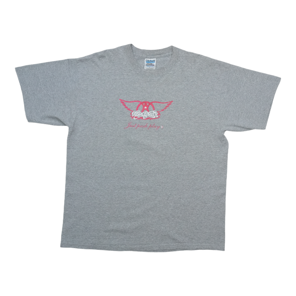 2001 Aerosmith Just Push Play Shirt Front
