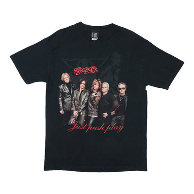 2001 Aerosmith Just Push Play Tour Shirt