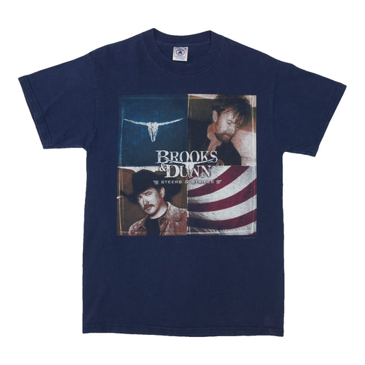 2001 Brooks And Dunn Neon Circus Wild West Show Tour Shirt
