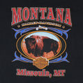 2001 Harley Davidson Missoula Montana Bison Shirt